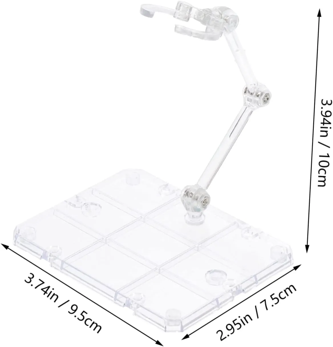 1 Set Hand-Made Special Effects Bracket Figure Display Stand Plastic Display Stands Toy Doll Holder Figurine Model Display Rack Doll Display Rack Action Figure Stand Puppet