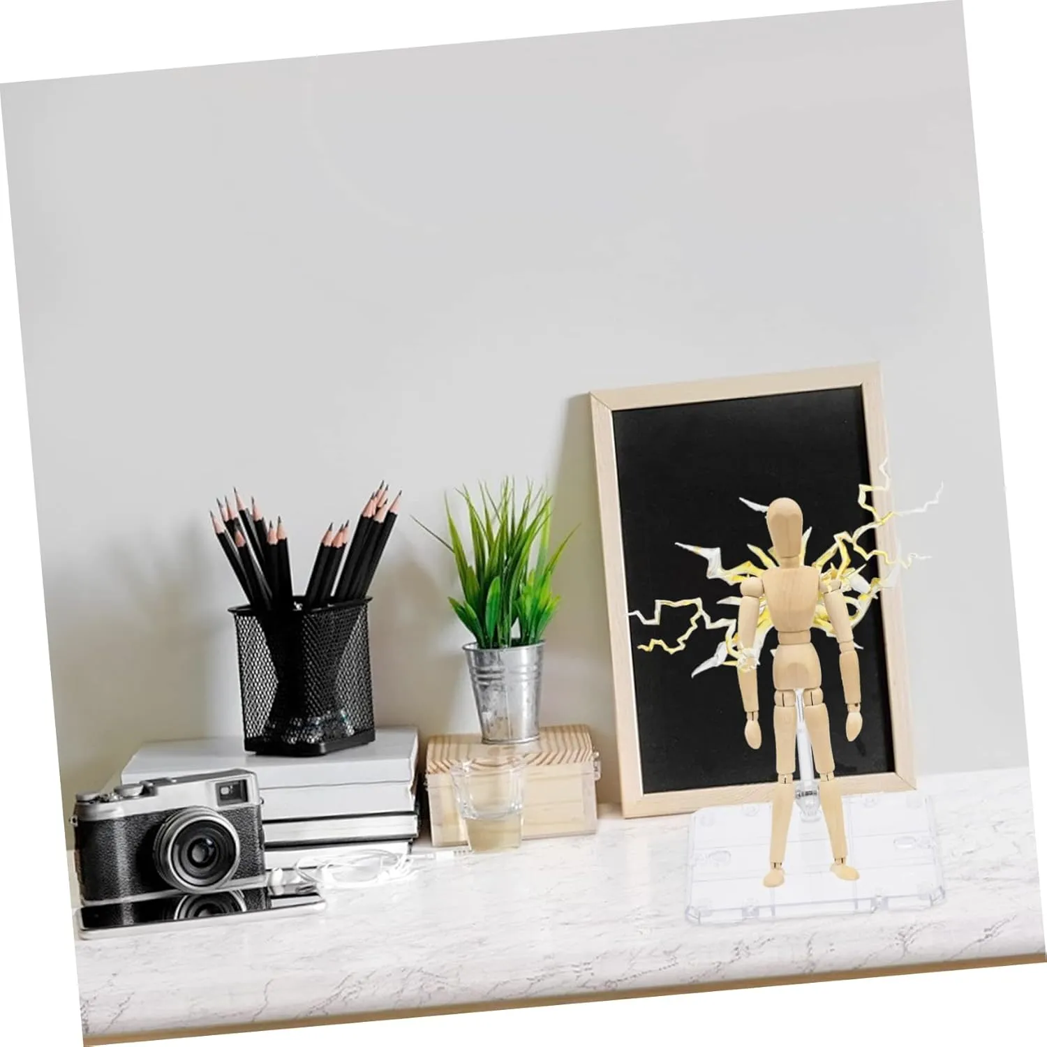 1 Set Hand-Made Special Effects Bracket Figure Display Stand Plastic Display Stands Toy Doll Holder Figurine Model Display Rack Doll Display Rack Action Figure Stand Puppet