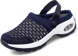 2024 New Air Cushion Orthopedic Slip on Shoes Air Cushion Slip-on Diabetic Walking Shoes for Women Wide Width