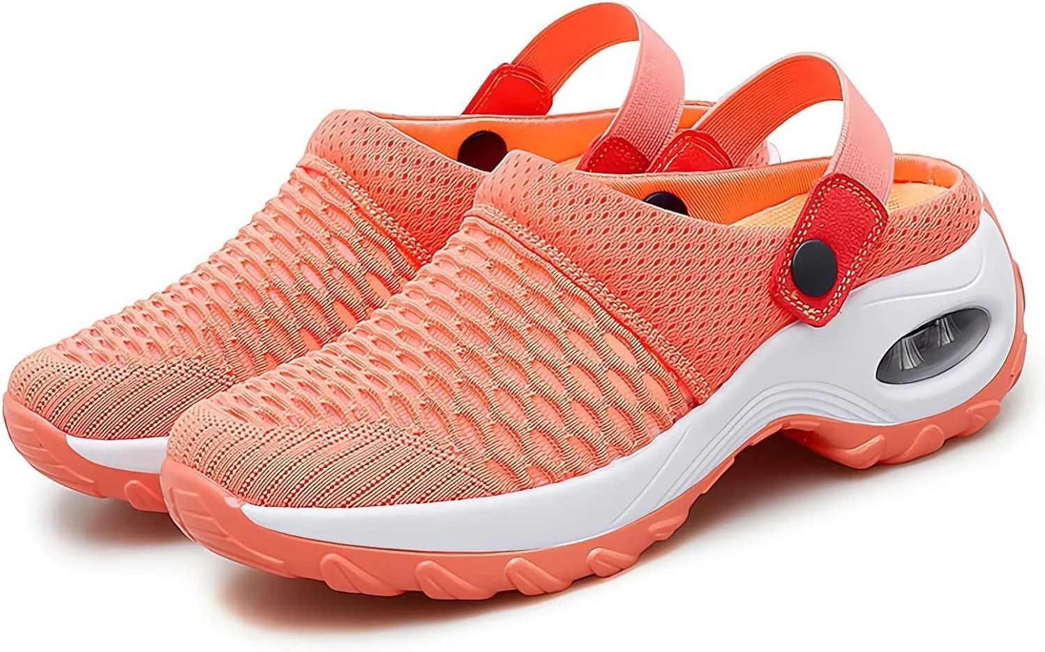 2024 New Air Cushion Orthopedic Slip on Shoes Air Cushion Slip-on Diabetic Walking Shoes for Women Wide Width