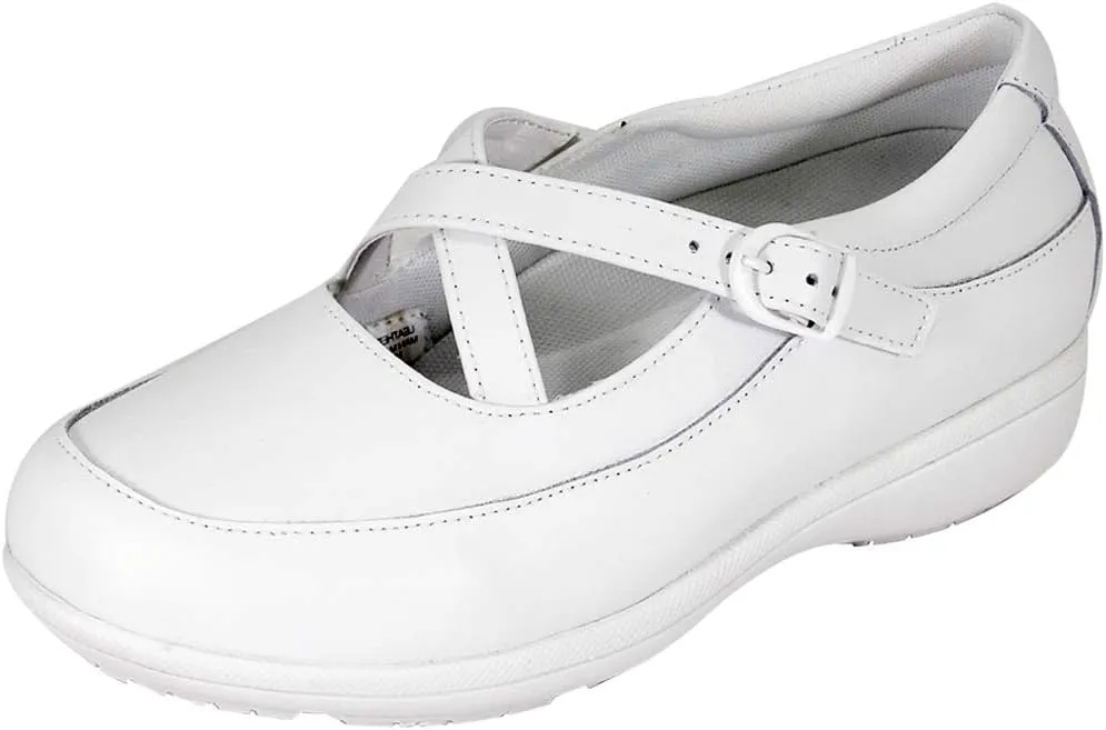 24 Hour Comfort Susan Women's Wide Width Criss-Cross Straps Casual Shoes
