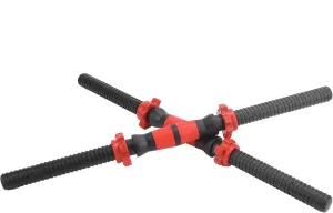 50 Cm Light Dumbbell Bars for the Fitness Study At Home, Adjustable Training Intensity for Various Warming Training, Dumbbells 2pc   4 Nuts