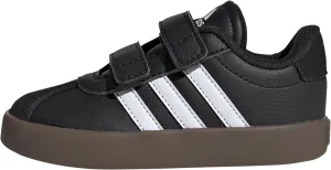 adidas VL Court 3.0 Skateboarding Sneaker for Unisex-Baby, Black, 16.0 cm