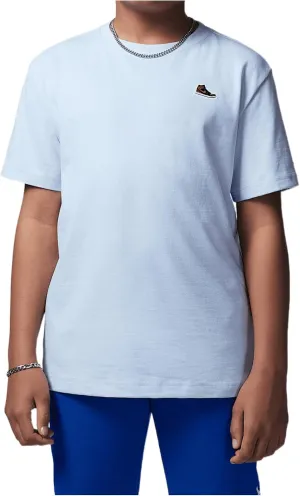Air Jordan 1 Big Kids' Patch T-Shirt (Hydrogen Blue, 95C899-U3C)