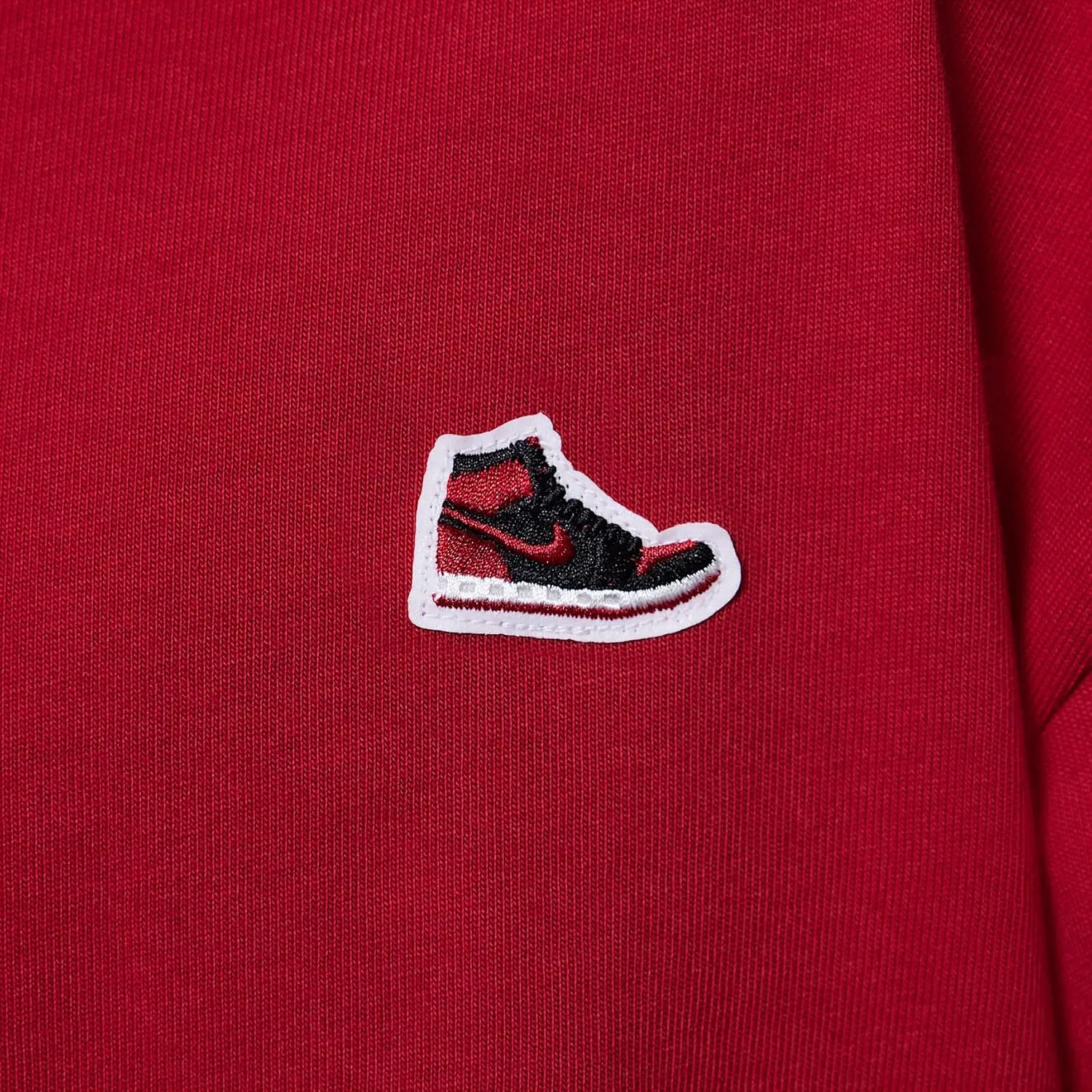 Air Jordan 1 Big Kids' Patch T-Shirt (Varsity Red, 95C899-H15)