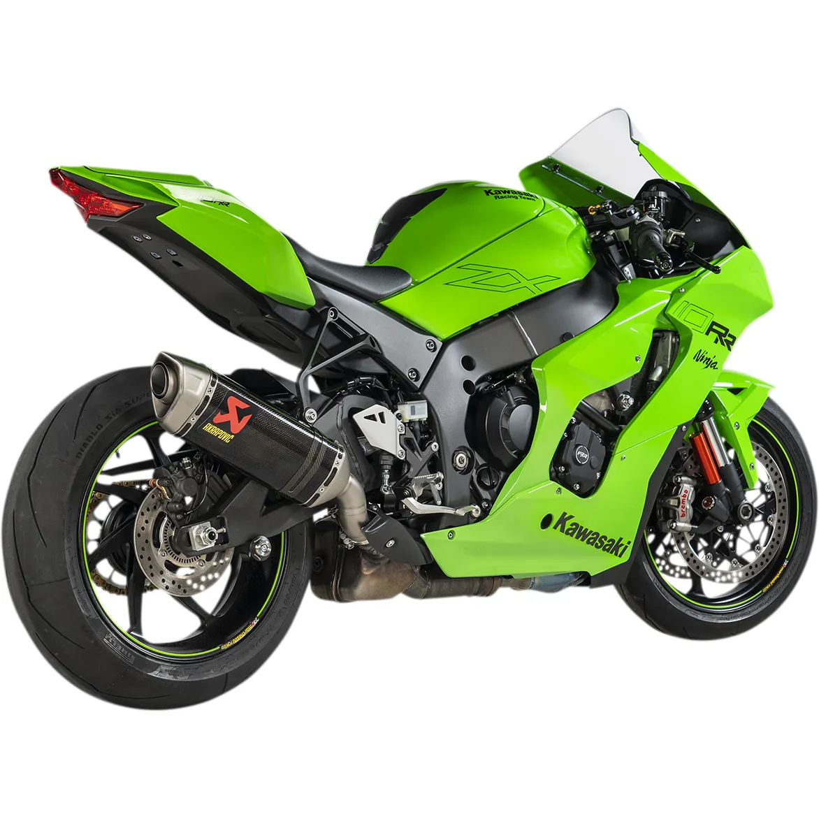 Akrapovic - 2021-2025 Kawasaki - ZX-10R / ZX-10RR Homologated Slip-On Exhaust