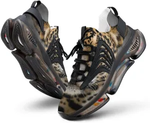Animal Face Walking Shoes for Men Lightweight Tennis Fashion Elastic Sports Shoes Cushion Basketball Shoes