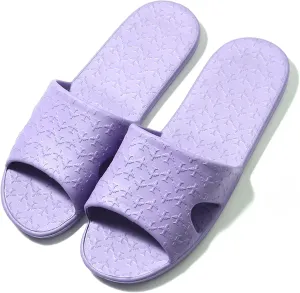 Anmerl Travel Slippers for Women and Men, Portable Foldable Slippers with Cotton Storage Bag, Soft Comfy Non-Slip Quick Dry House Bathroom Shower Shoes Spa Gym Swimming Beach Sandals