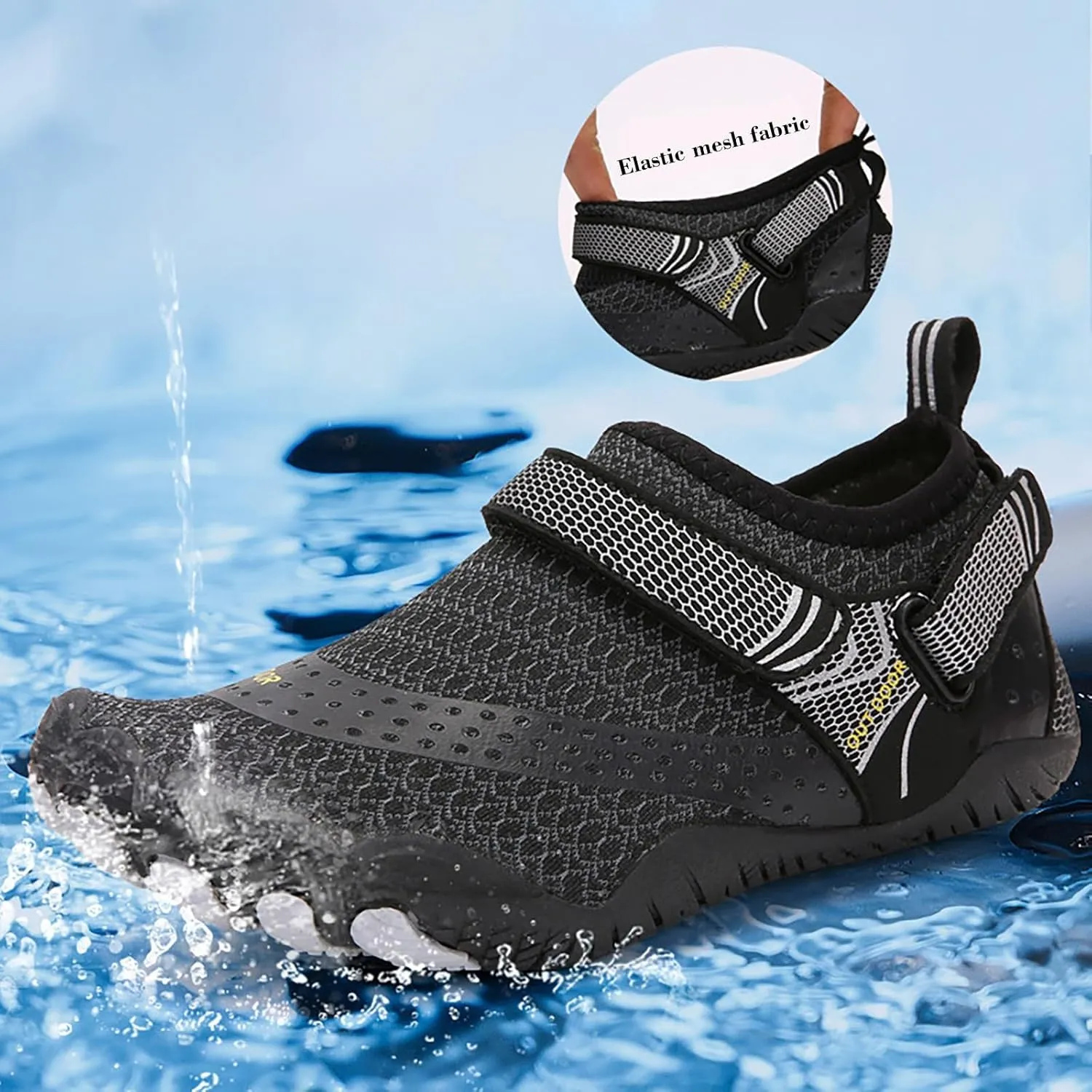 Aqua Shoes for Men Women Quick Dry Water Shoes Barefoot Swim Beach Pool Surf Hiking Kayaking Diving Yoga Sports Lightweight Breathable
