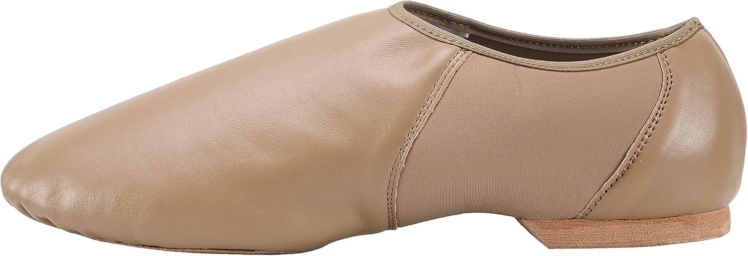 ARCLIBER Leather Slip On Jazz Shoe for Girls (Big Child/Little Child/Toddler)