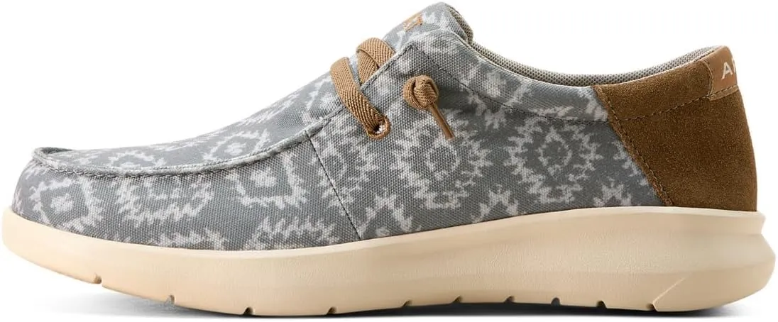ARIAT Mens Hilo Moc Toe Slip On Casual Shoes - Brown