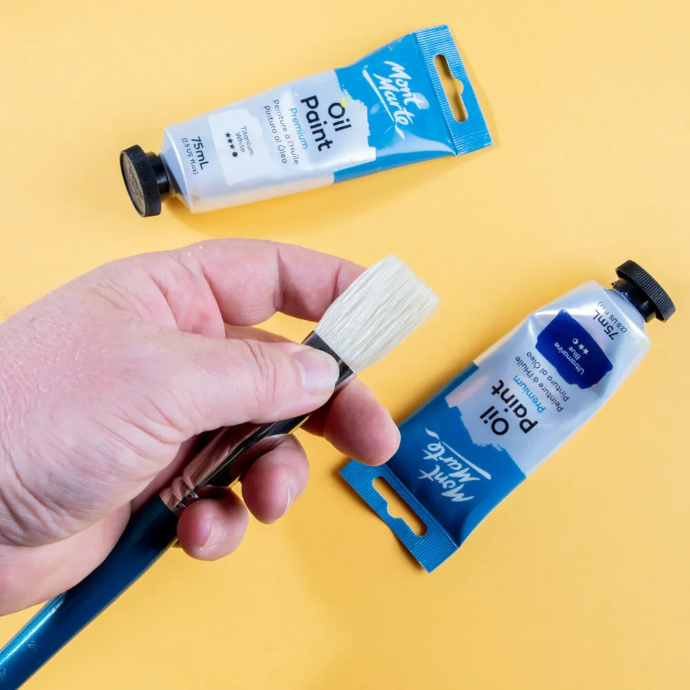 Artist Oil Brush Premium Chungking Flat 24