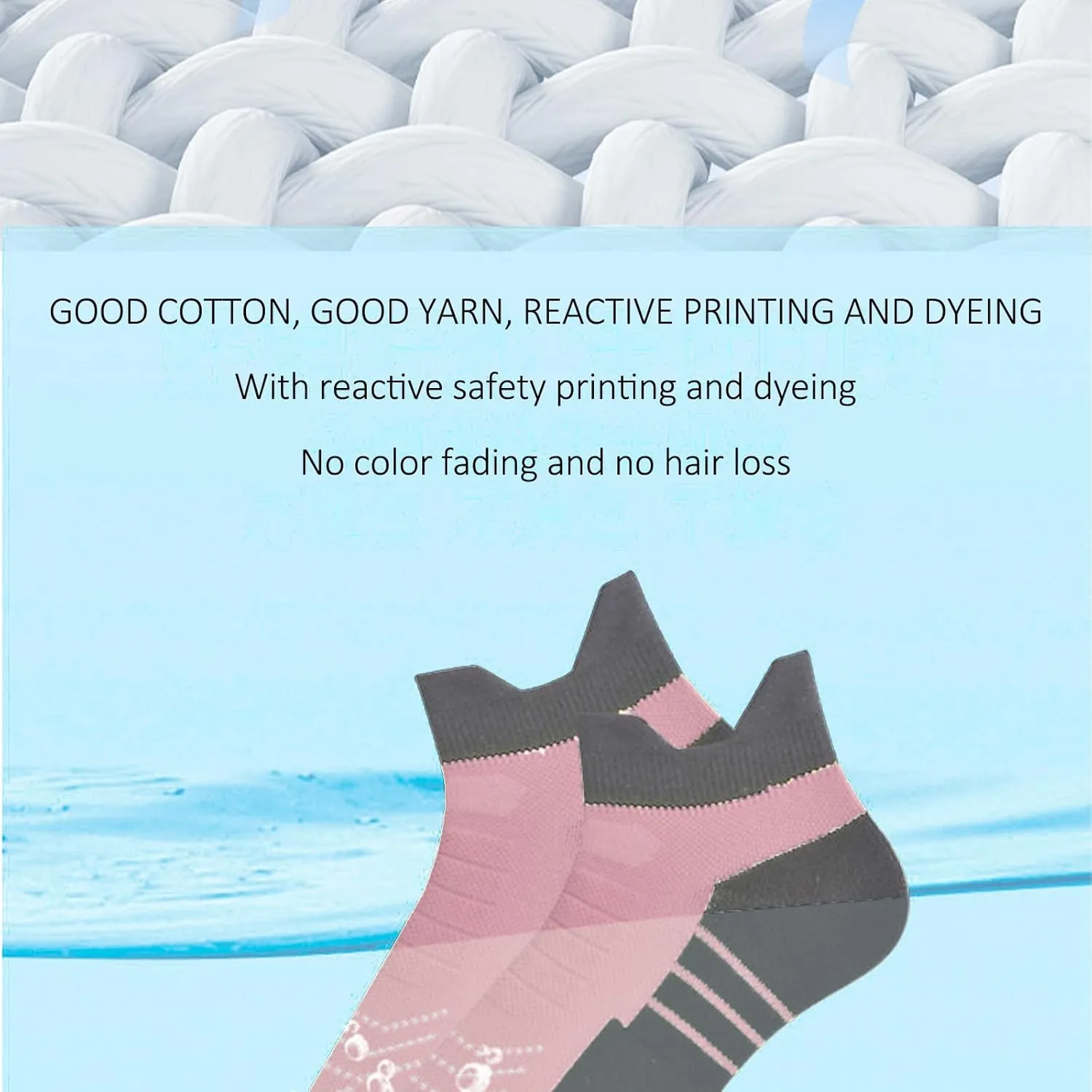 Athletic Compression Socks, Running Socks for Men Women, Moisture Wicking, Quick Dry for Yoga Running Trail Running