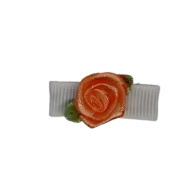 Baby Non Slip Hair Clip - Mini Rose (13 Colours)