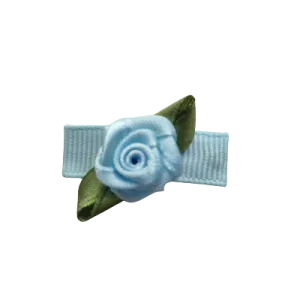Baby Non Slip Hair Clip - Mini Rose (13 Colours)