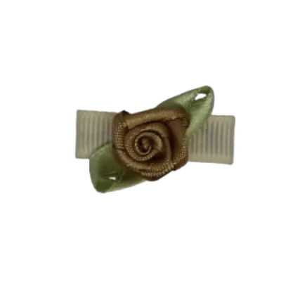 Baby Non Slip Hair Clip - Mini Rose (13 Colours)