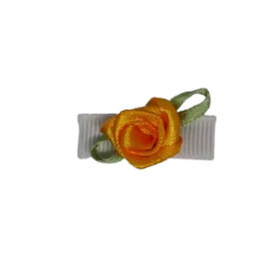 Baby Non Slip Hair Clip - Mini Rose (13 Colours)