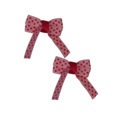 Baby Non Slip Hair Clip - Spots (28 Colours)