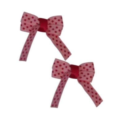 Baby Non Slip Hair Clip - Spots (28 Colours)