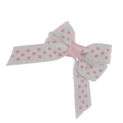 Baby Non Slip Hair Clip - Spots (28 Colours)