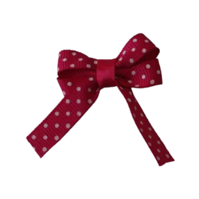 Baby Non Slip Hair Clip - Spots (28 Colours)
