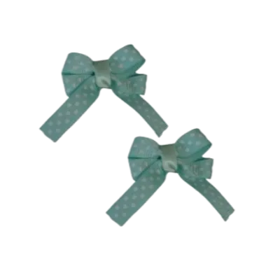 Baby Non Slip Hair Clip - Spots (28 Colours)