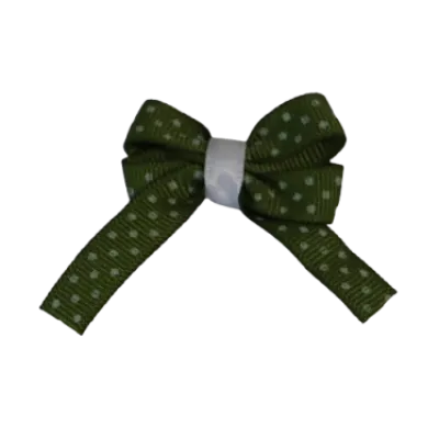 Baby Non Slip Hair Clip - Spots (28 Colours)