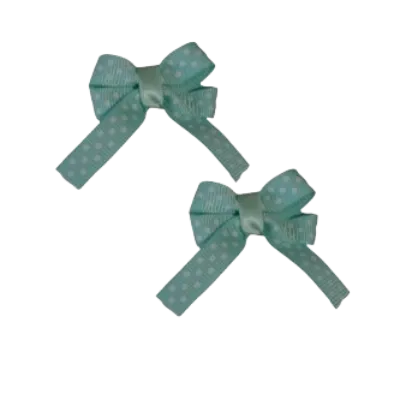 Baby Non Slip Hair Clip - Spots (28 Colours)