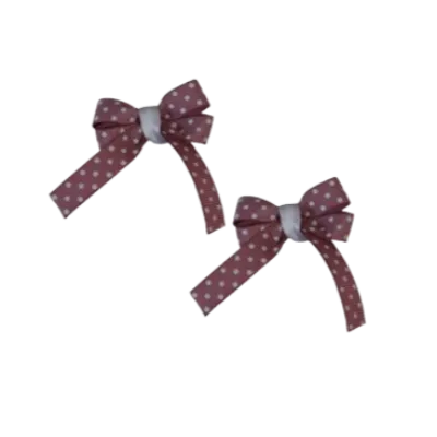 Baby Non Slip Hair Clip - Spots (28 Colours)