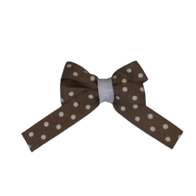 Baby Non Slip Hair Clip - Spots (28 Colours)