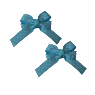 Baby Non Slip Hair Clip - Spots (28 Colours)