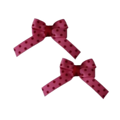 Baby Non Slip Hair Clip - Spots (28 Colours)