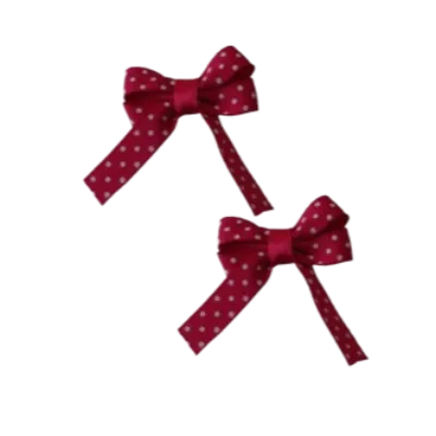 Baby Non Slip Hair Clip - Spots (28 Colours)