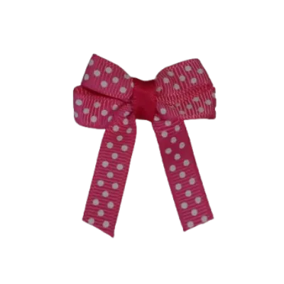 Baby Non Slip Hair Clip - Spots (28 Colours)