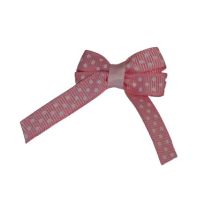 Baby Non Slip Hair Clip - Spots (28 Colours)