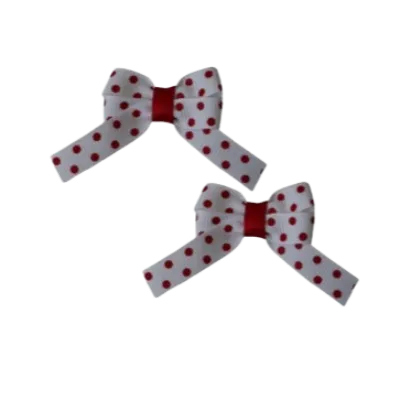 Baby Non Slip Hair Clip - Spots (28 Colours)