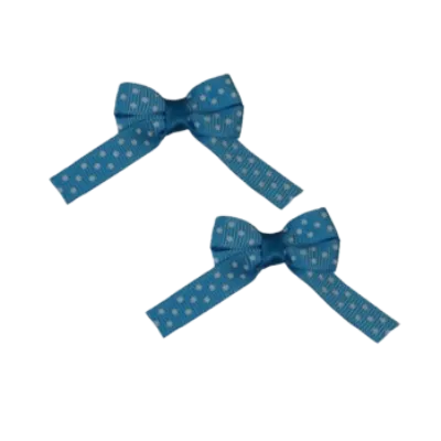 Baby Non Slip Hair Clip - Spots (28 Colours)
