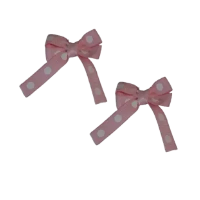 Baby Non Slip Hair Clip - Spots (28 Colours)