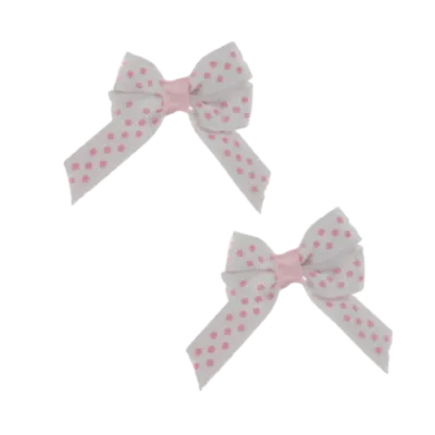 Baby Non Slip Hair Clip - Spots (28 Colours)