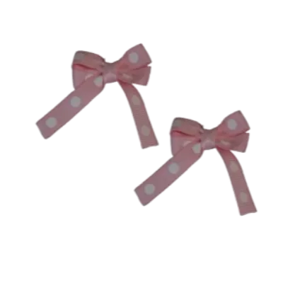 Baby Non Slip Hair Clip - Spots (28 Colours)