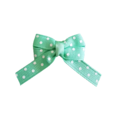 Baby Non Slip Hair Clip - Spots (28 Colours)