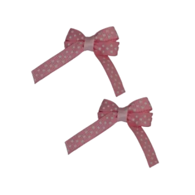 Baby Non Slip Hair Clip - Spots (28 Colours)