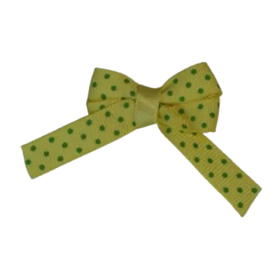 Baby Non Slip Hair Clip - Spots (28 Colours)