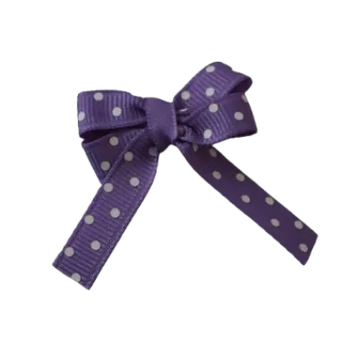 Baby Non Slip Hair Clip - Spots (28 Colours)