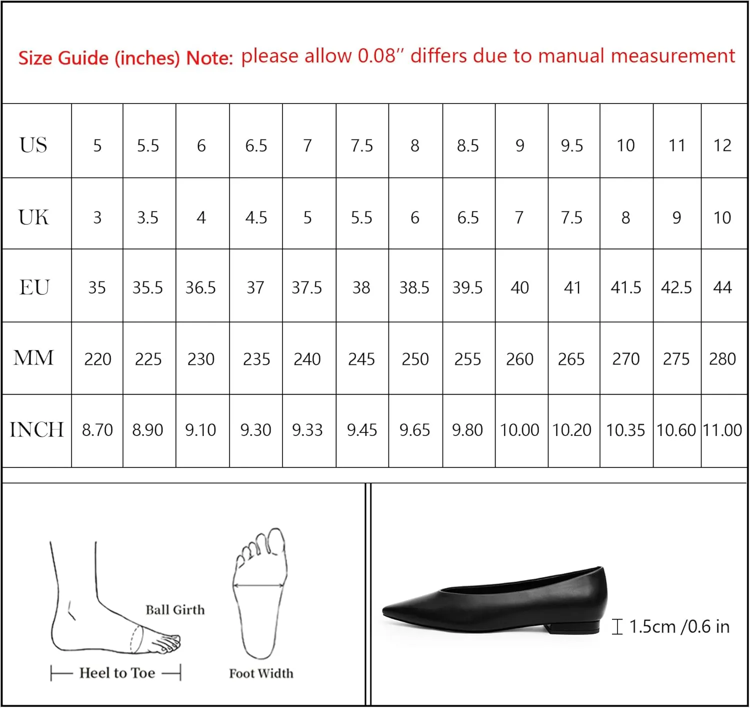 Ballet Pointed Toe Flats Shoes for Women Comfortable Dressy Womens Flats