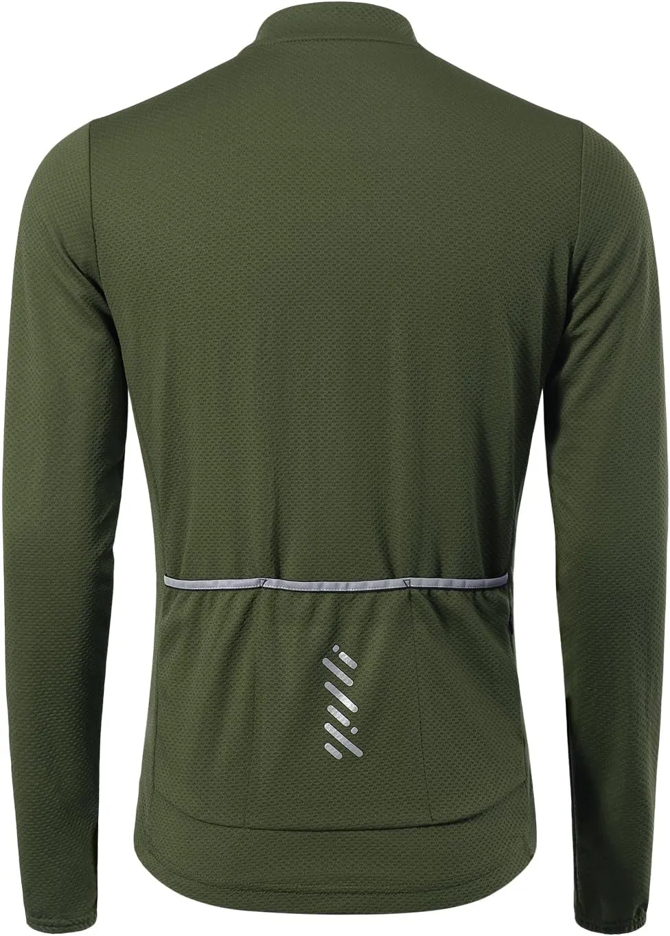 BERGRISAR Men's Long Sleeve Cycling Jersey Spring Fall Road Bike Shirt Biking Bicycle Mountain Bike Jersey