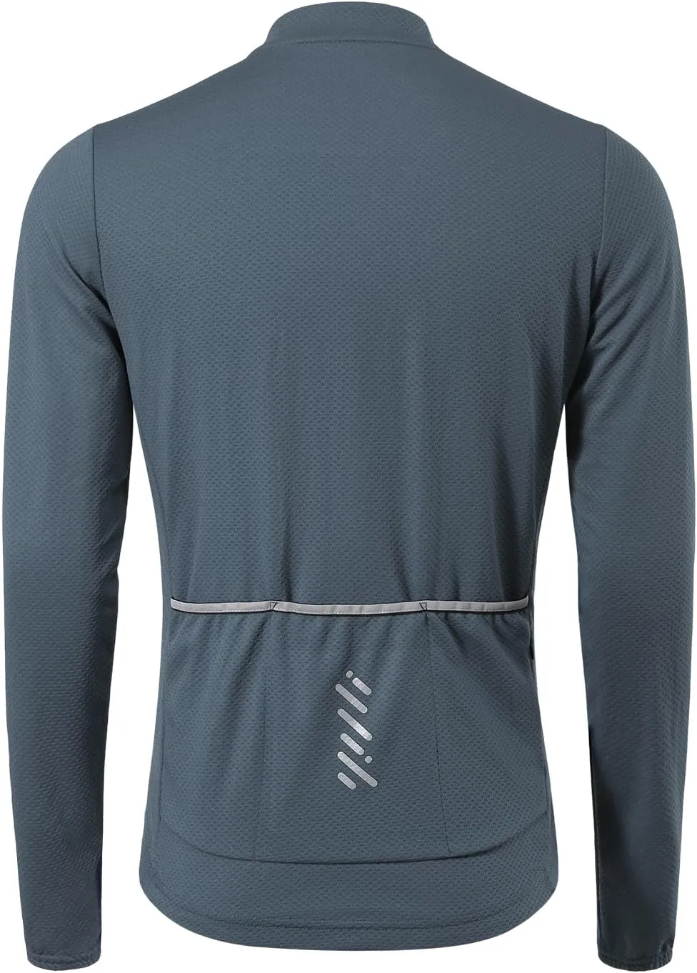 BERGRISAR Men's Long Sleeve Cycling Jersey Spring Fall Road Bike Shirt Biking Bicycle Mountain Bike Jersey
