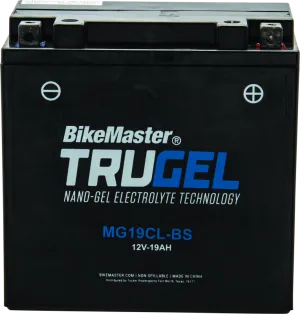 BikeMaster TruGel Battery - MG19CL-BS