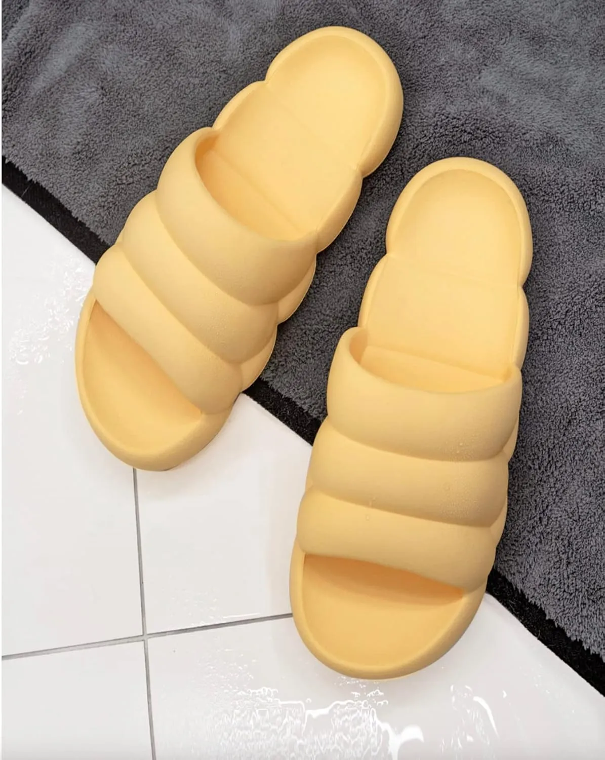 Billows Cloud Slippers for Women | Cloud Maternity Slippers | Indoor Outdoor Bubble Slides | Cloud Slides Women | Comfortable Light Non-Slip Womens Cloud Slippers | Multi-purpose Pillow Slides | Waterproof Cloud Slippers | Women Cloud Slides