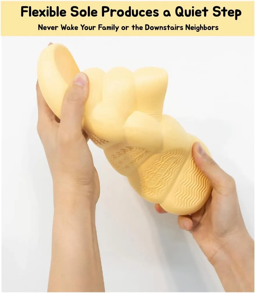 Billows Cloud Slippers for Women | Cloud Maternity Slippers | Indoor Outdoor Bubble Slides | Cloud Slides Women | Comfortable Light Non-Slip Womens Cloud Slippers | Multi-purpose Pillow Slides | Waterproof Cloud Slippers | Women Cloud Slides